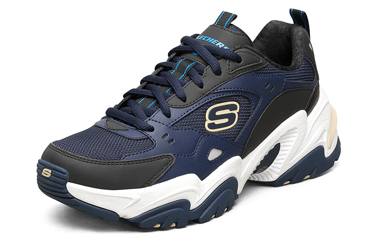 (WMNS) Skechers One Punch Man x Stamina V2 'Blue Black' 66666345-NVBK