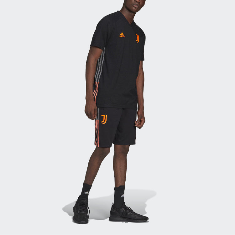 adidas Juventus Soccer/Football Printing Sports Shorts Black GD4820