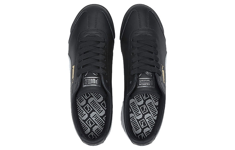 (WMNS) PUMA Roma Amor Metallic 'Black Metallic Silver' 371702-02