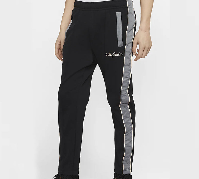 Air Jordan Remastered Side Splicing Sports Pants Black CD5774-010