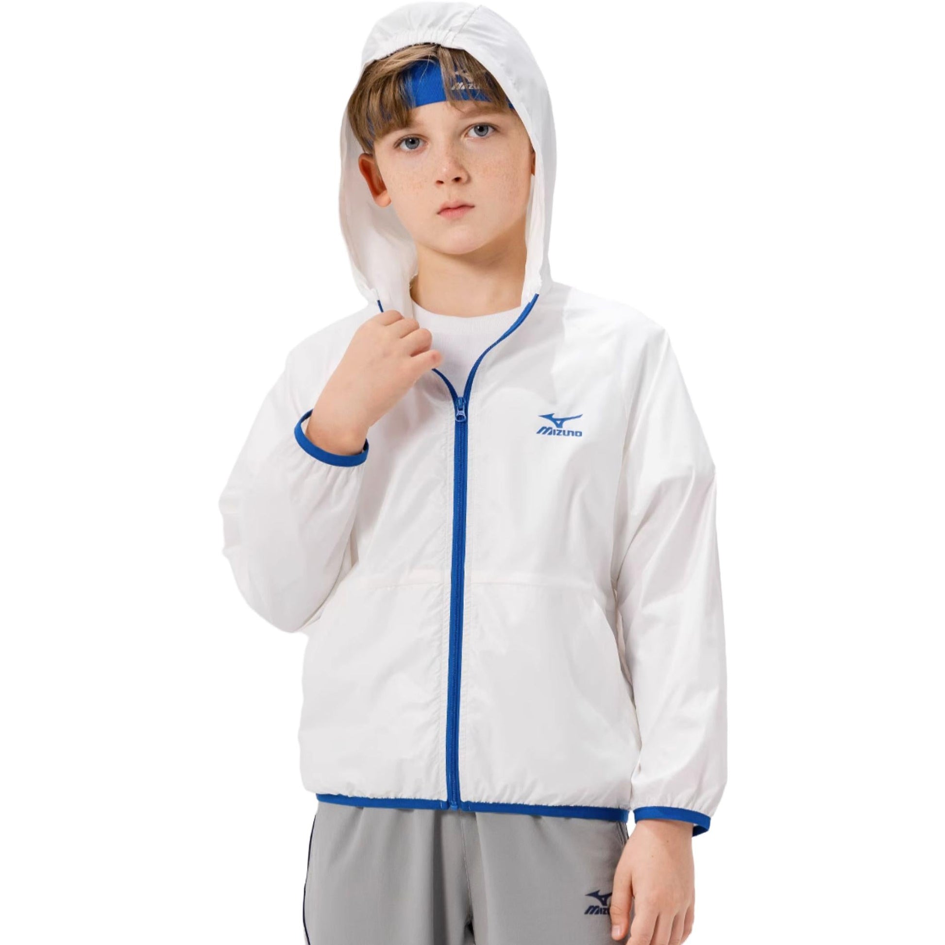 (GS) Mizuno Sportswear Jacket 'White' FS4001