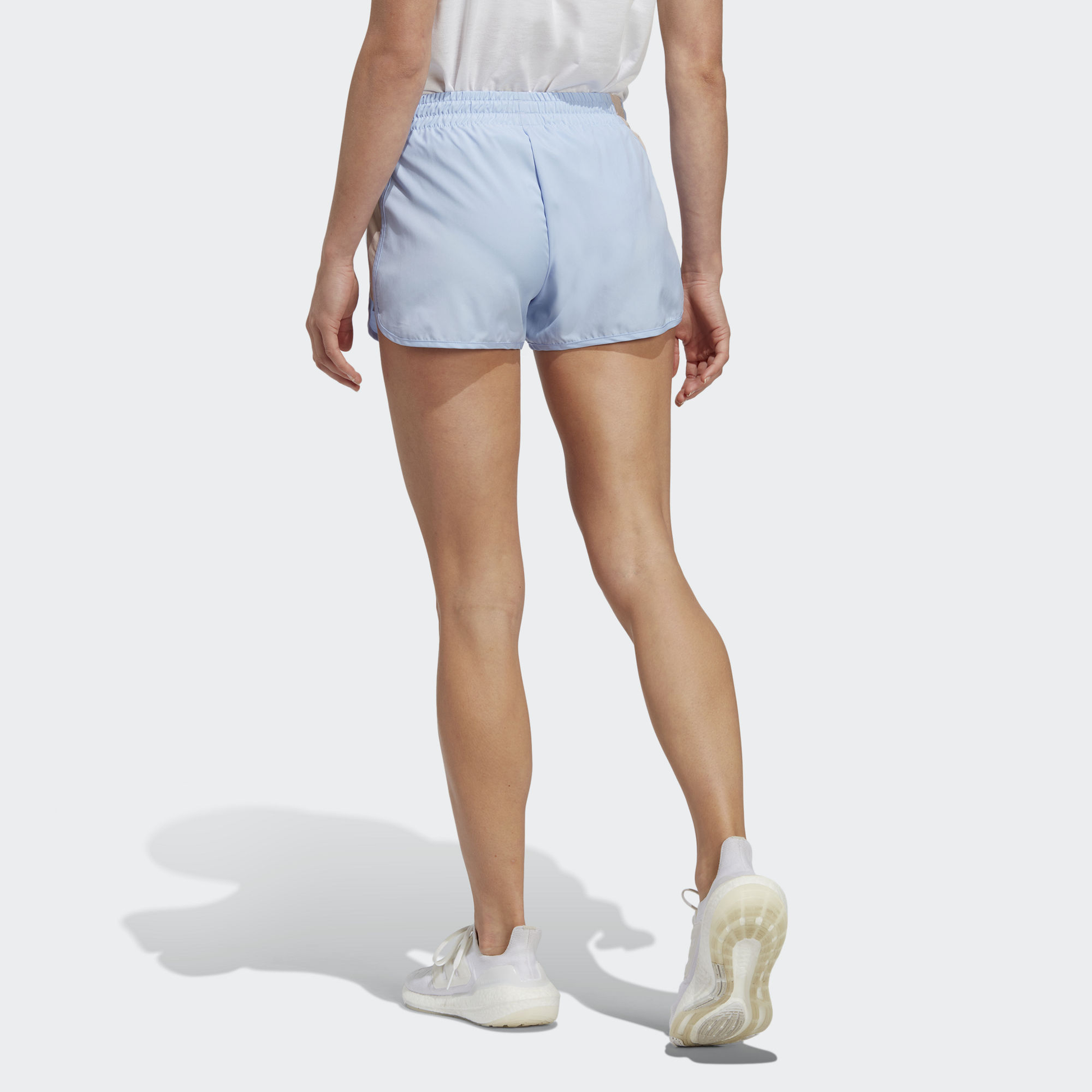 (WMNS) adidas Run It Shorts Asia Sizing 'Blue' HR9931