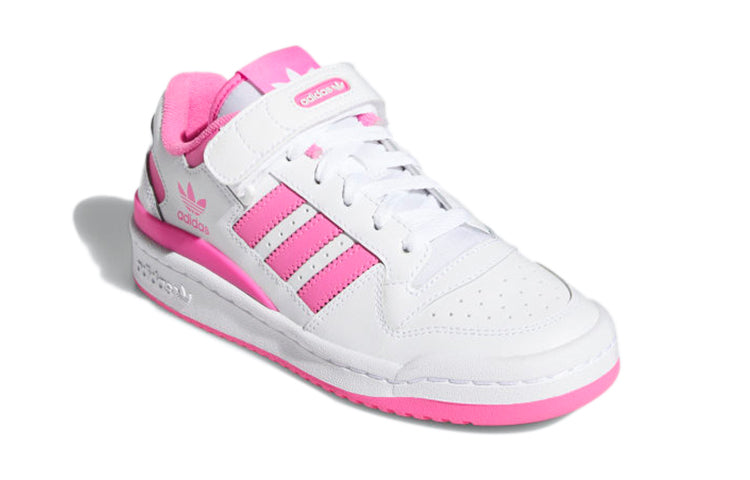 (GS) adidas Forum Low Shoes 'White Screaming Pink' FY7967
