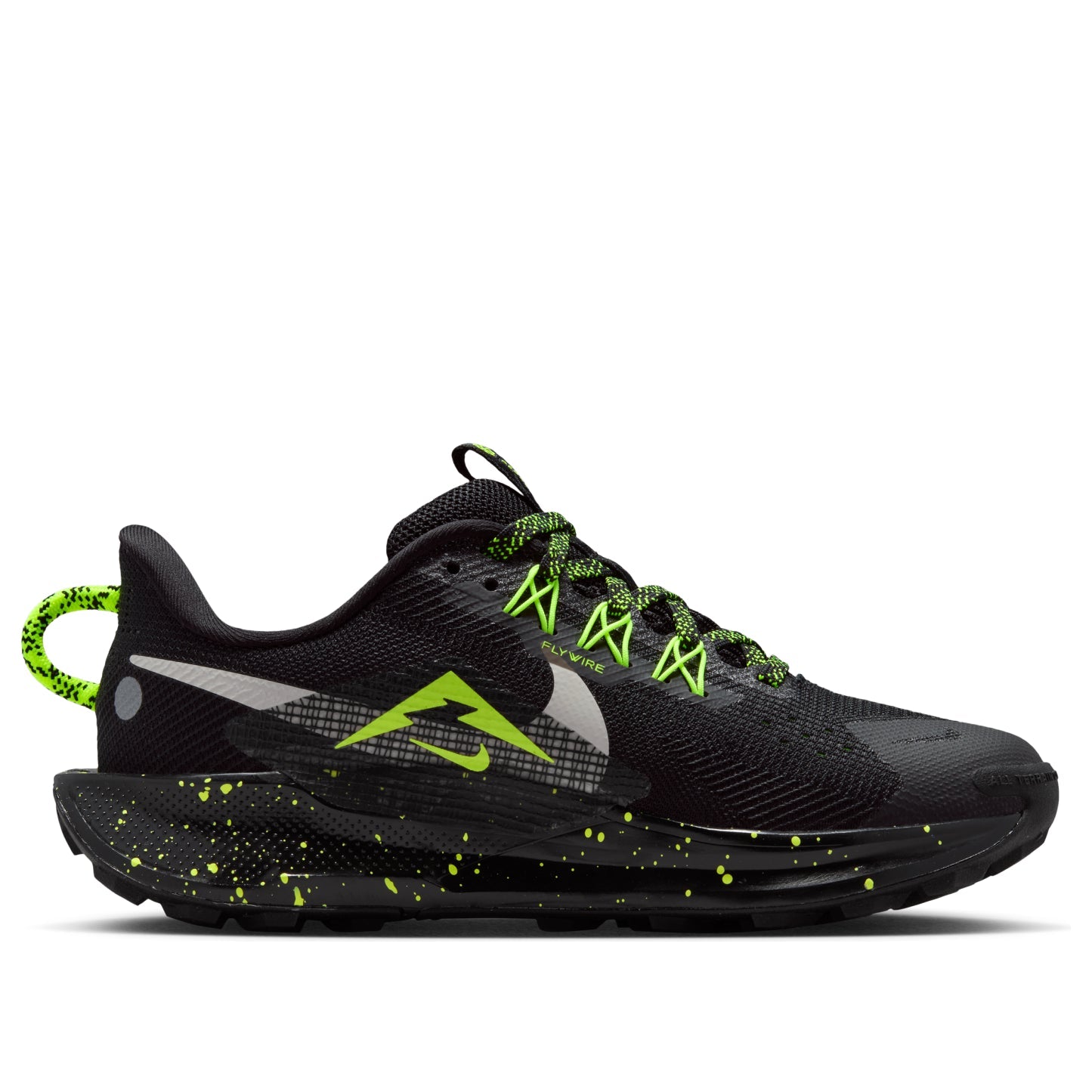 (GS) Nike React Pegasus Trail 5 'Black Volt Ice Phantom' FV5638-006