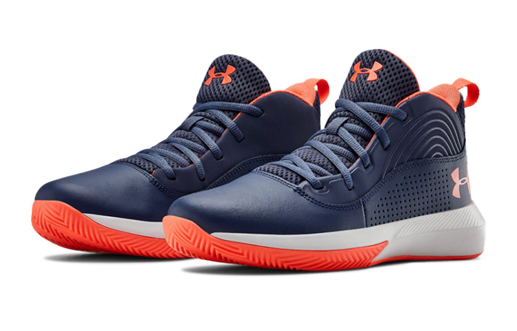 (GS) Under Armour Lockdown 4 'Blue Red' 3022123-403