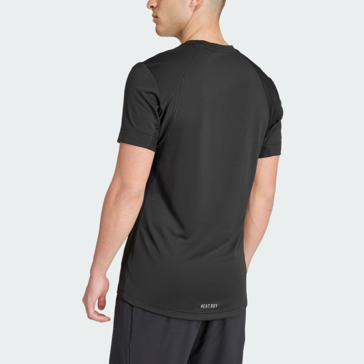 adidas TENNIS FREELIFTT T-Shirt Asia Sizing 'Black' IY9451