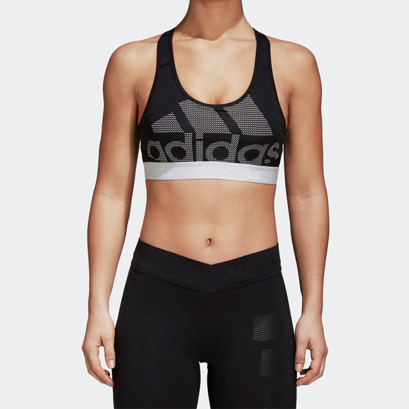 (WMNS) adidas DonAsia Sizing 't Rest Alphaskin Bra 'Black Grey White' DH4446