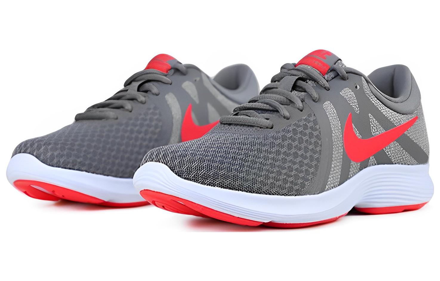 (WMNS) Nike Revolution 4 'Grey Crimson' 908999-018