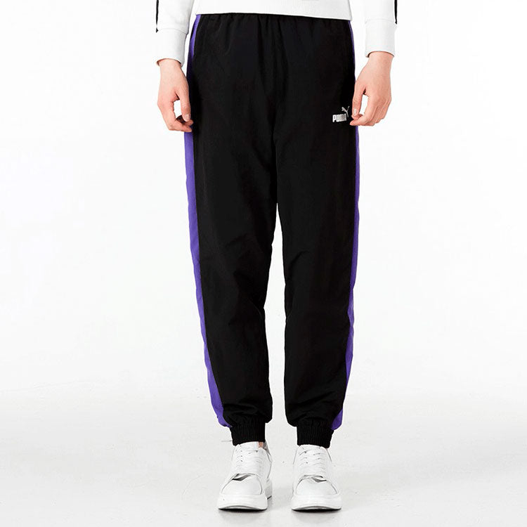 PUMA Panel Woven Pants 'Black' 671606-01