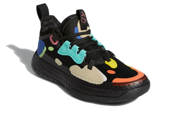 (GS) adidas Harden Volume 5 Futurenatural J 'Black' FX8666