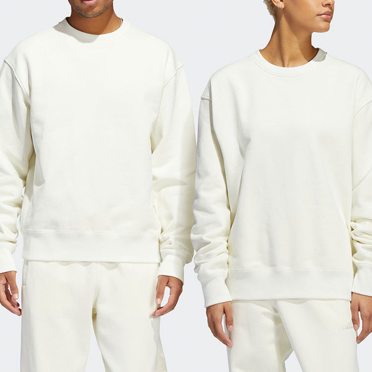 adidas x Pharrell Basic Sports Sweatshirt 'White' HF9944