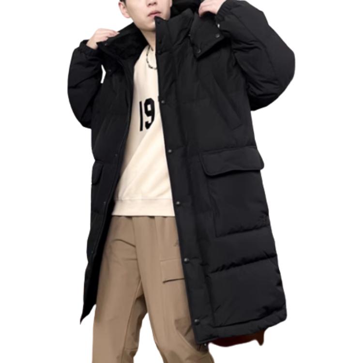 New Balance Long Down Puffer Jacket Asia Sizing 'Black' NPD4E241-BK