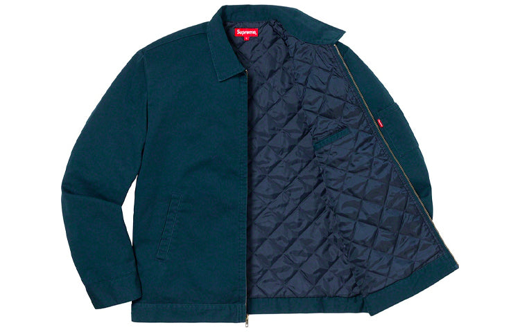 Supreme FW19 Week 2 Cop Car Embroidered Work Jacket SUP-FW19-313