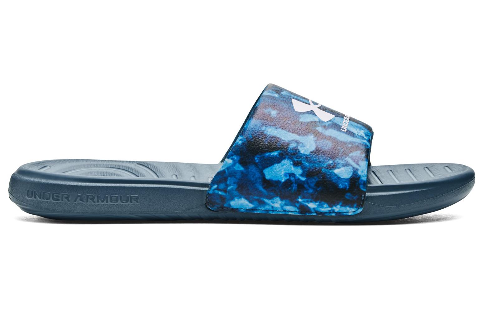 Under Armour Answer Graphic Slides 'Still Water Camo' 3024434-409
