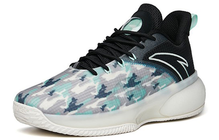 ANTA Cement Bubble Basketball Shoes 'Grey Black' 112211615-4
