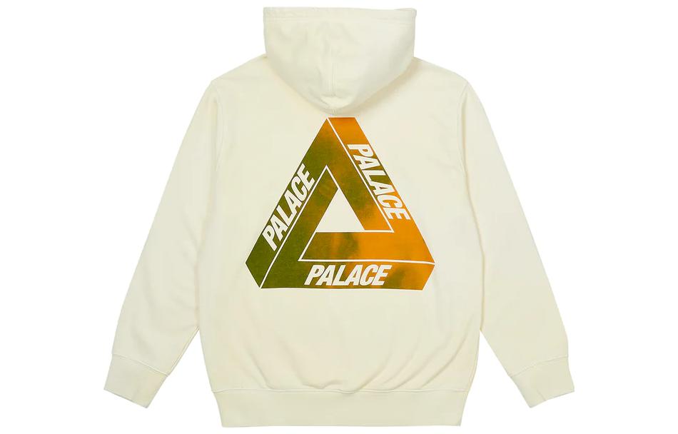 Palace Reacto Tri-ferg Hoodie 'Beige' P24CS077