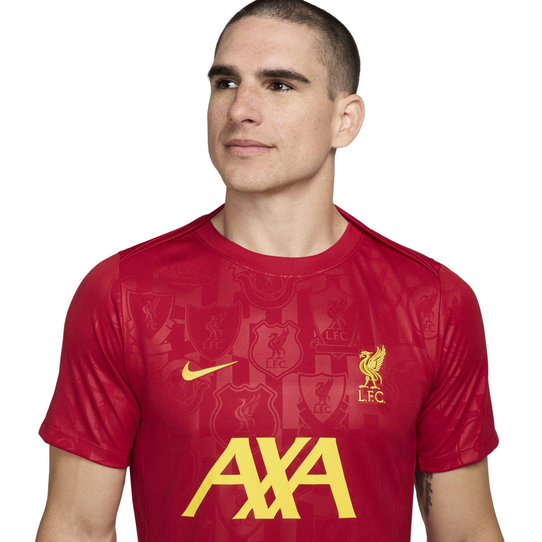 Nike Liverpool FC Academy Pro Dri-FIT Soccer Pre-Match T-shirt 'Red' FN9653-688