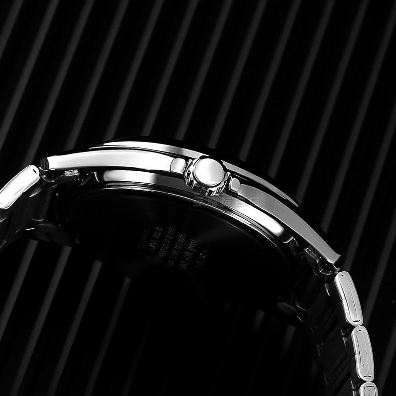 CASIO Waterproof Stainless Steel Strap Quartz Mens Black Analog MTP-1370D-1A1