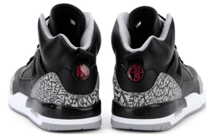 (GS) Air Jordan Spizike 'Black Cement' 317321-034