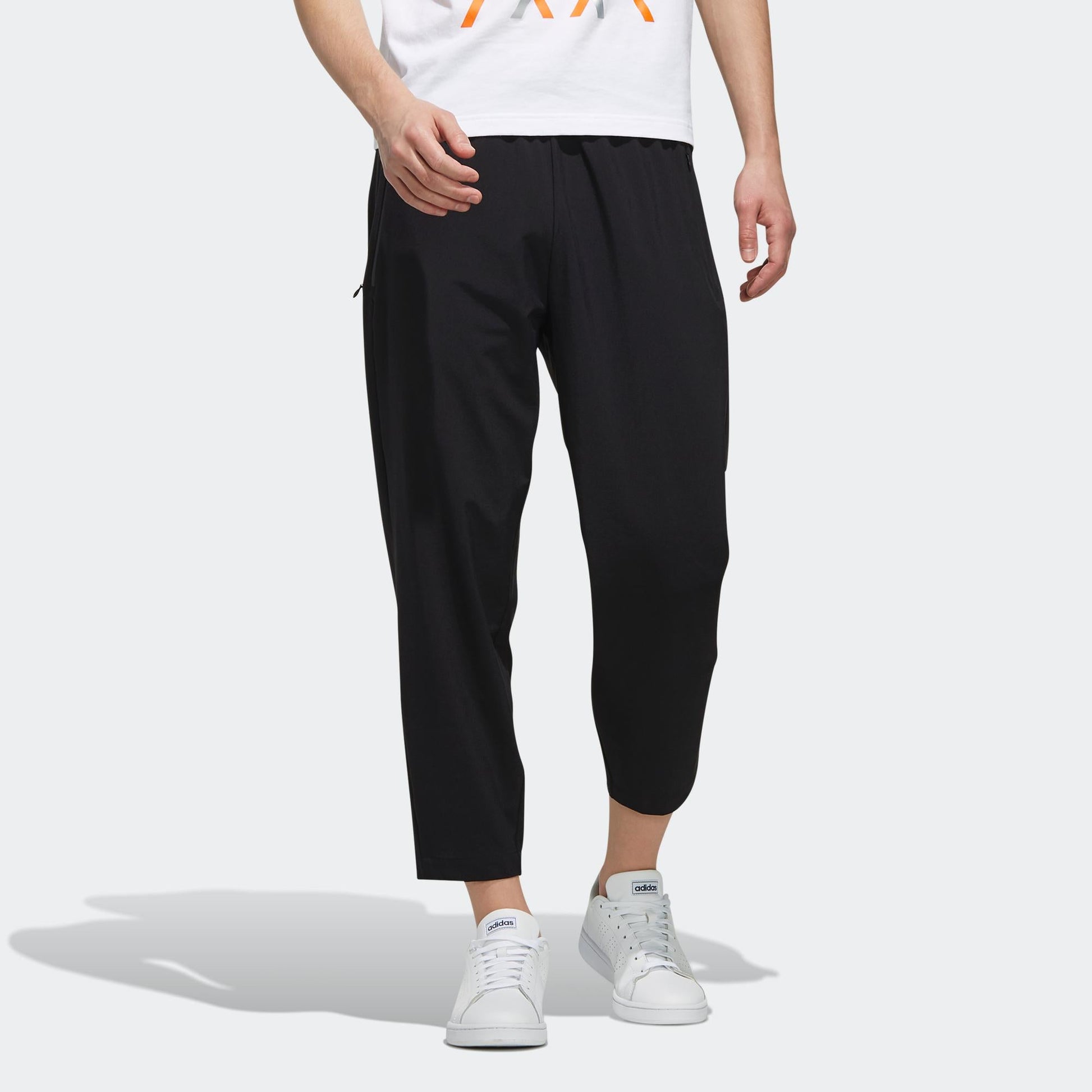 adidas neo Breathable Training Sports Pants Black EI4659