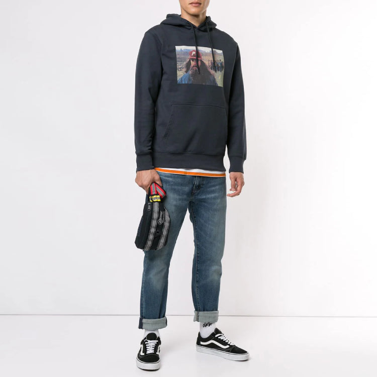 PALACE Jenny Hood Printing Unisex Navy Blue P14HD025