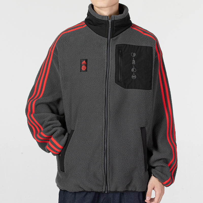 adidas Fcb Ls Flc Jkt HF1343