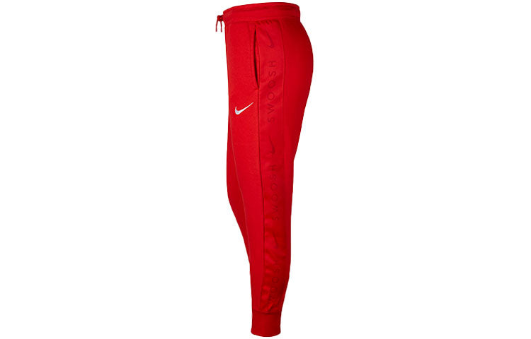 Nike Sportswear Swoosh Bundle Feet Sports Long Pants Red DA0085-657