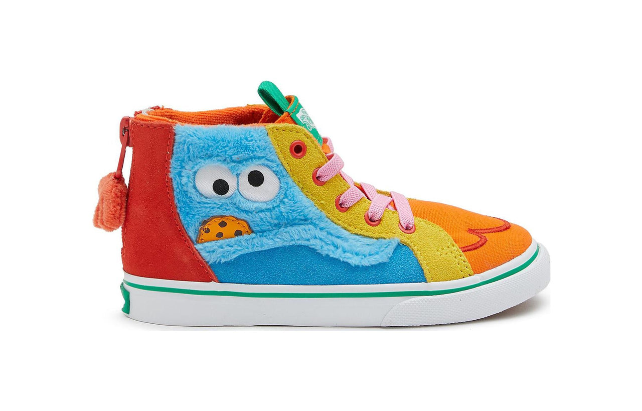 (TD) Vans Sk8-Hi Zip x Sesame Street 'Cookie Monster' VN000C4PBMC