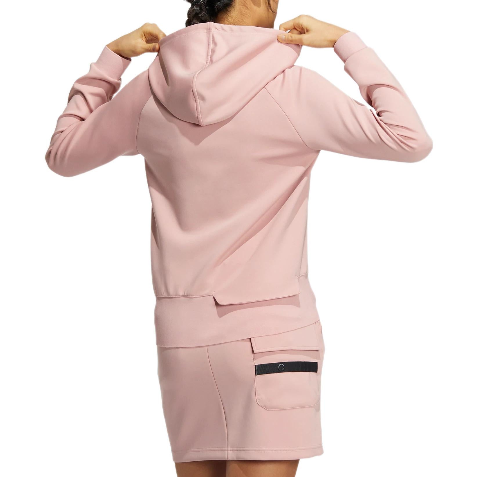 (WMNS) adidas Go-To Hood Long Sleeve Sweatshirt Asia Sizing 'Pink' H64644