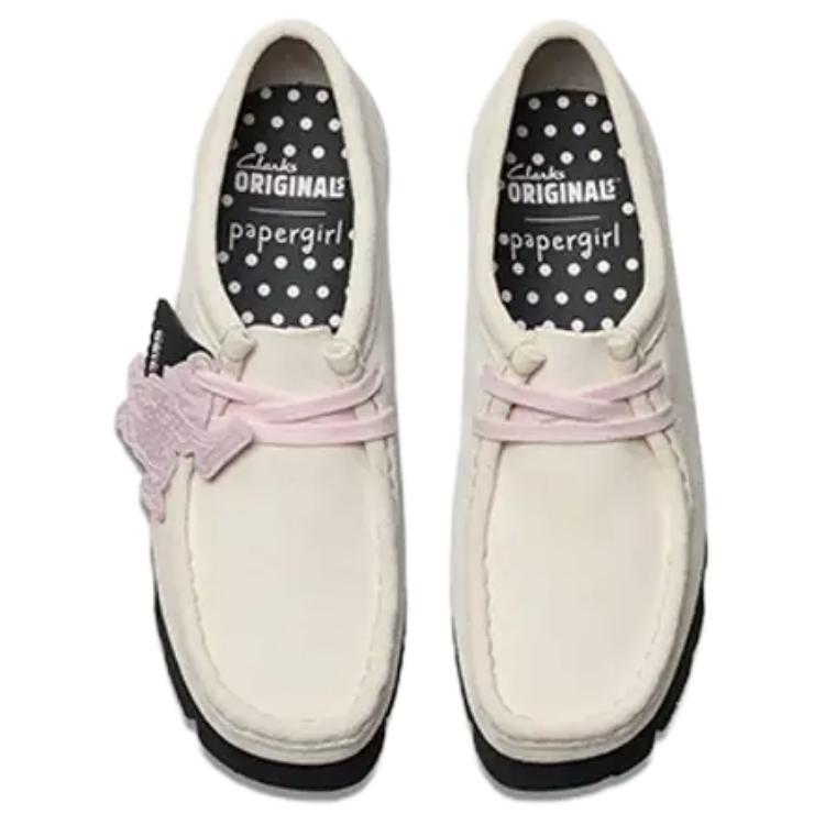 (WMNS) Clarks x Paper Girl Wallabee 'White' 26178046