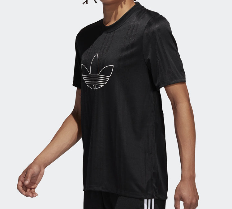 adidas originals Sports Round Neck Short Sleeve 'Black' ED4683