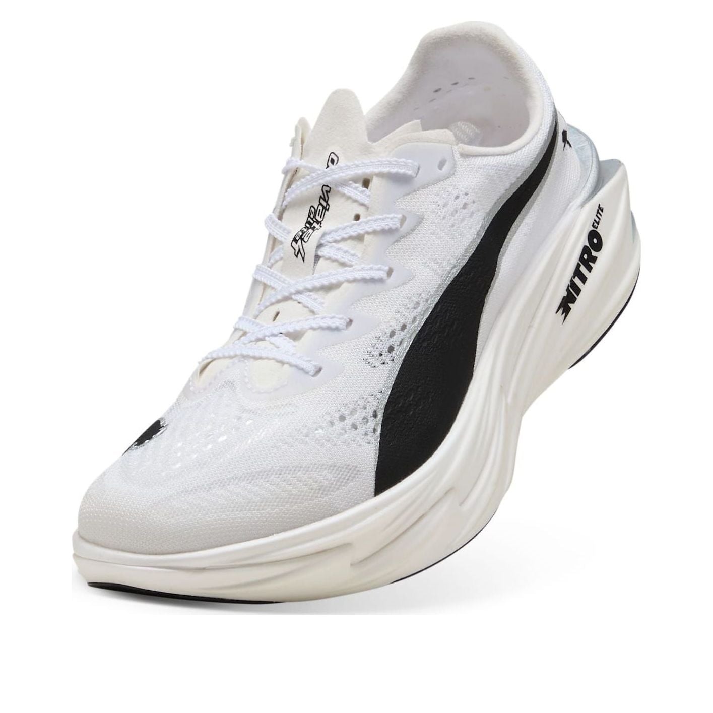 (WMNS) PUMA Deviate Nitro Elite 4 'White Black' 312128-05