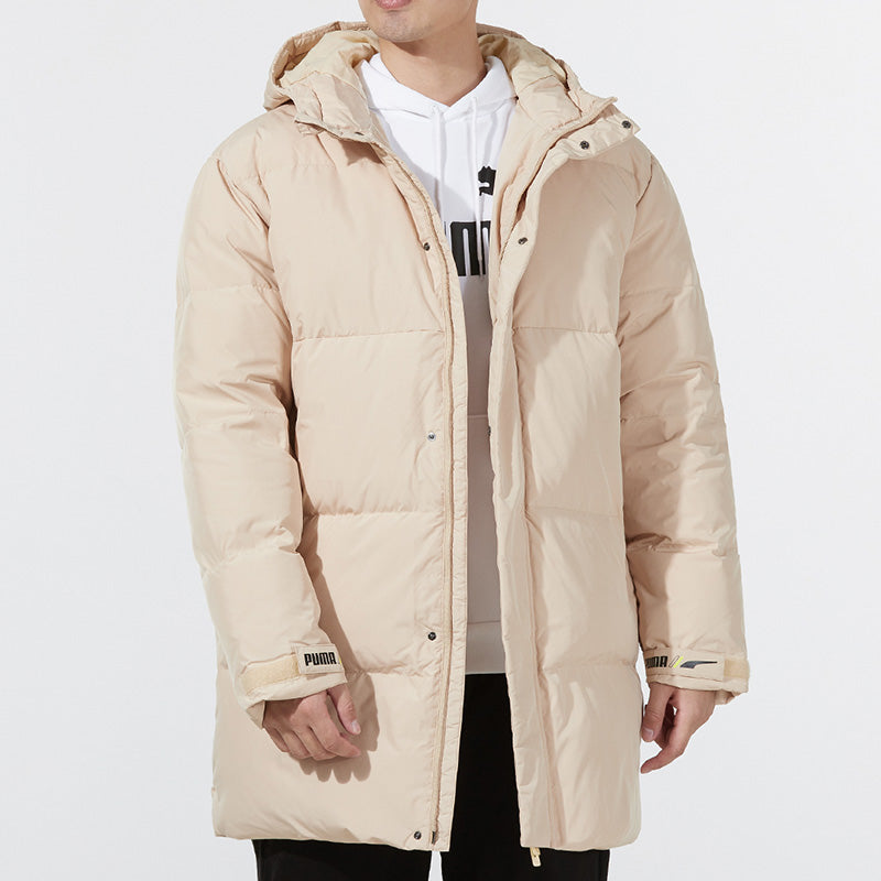 PUMA Windproof Down Warm Jacket 'Beige' 532916-20