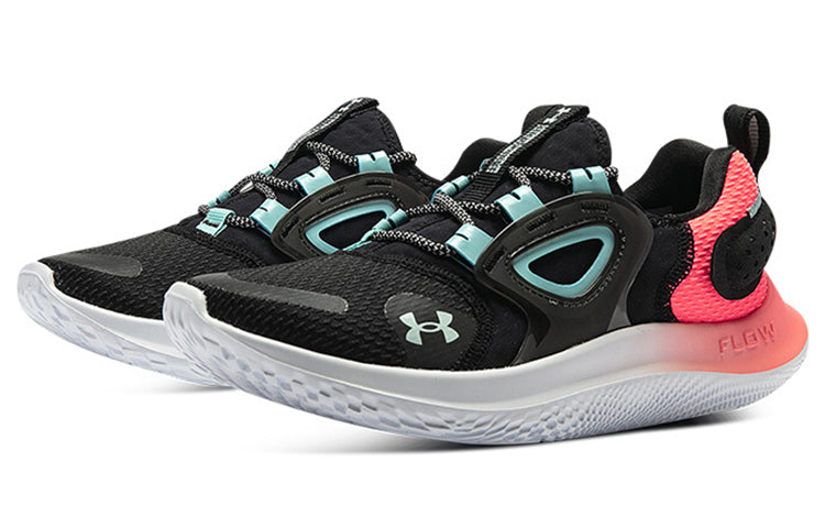 (WMNS) Under Armour Flow Velociti 'Black Bright Orange' 3025269-002