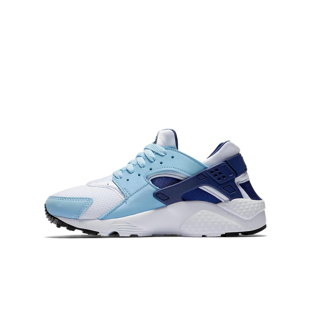 (GS) Nike Air Huarache Run 'White Deep Royal Blue' 654280-107