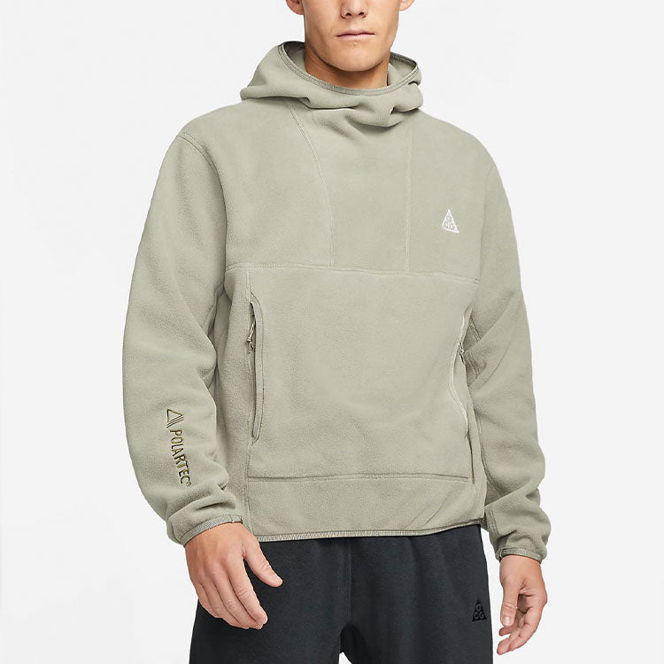 Men's Nike ACG Polartec Wolf Tree Parker Casual Sports Pullover Light Green CV0643-368