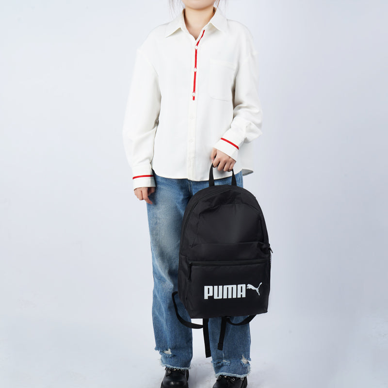 PUMA Phase Backpack No. 2 'Black White' 077482-01
