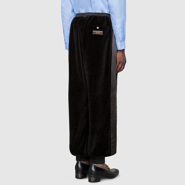 Gucci Side-stripe sweatpants 'Black' 595535-XJBTF-1082