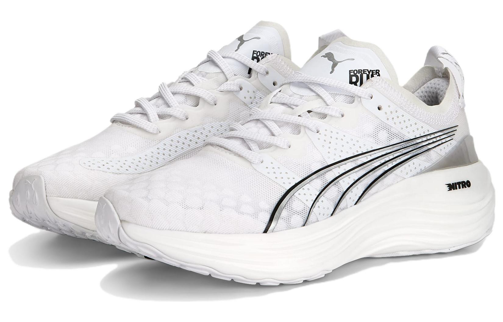 (WMNS) PUMA ForeverRun Nitro 'White' 377758-06