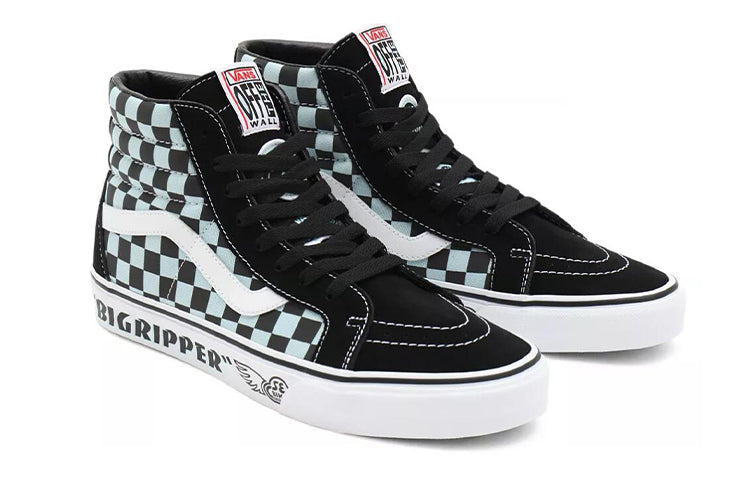 Vans SE Bikes x SK8-HI Reissue 'Big Ripper - Black Reflective Checkerboard' VN0A4BV8A0E