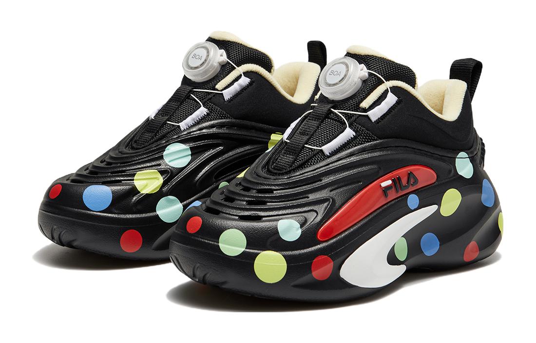 (GS) FILA Whale Sneakers 'Black Multi' K15B341116FPF