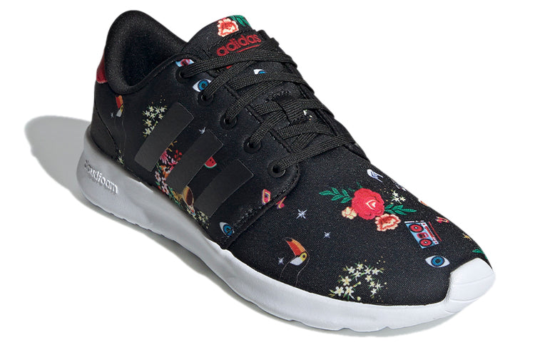 (WMNS) adidas neo Qt Racer 'Black Red Blue' EH3439