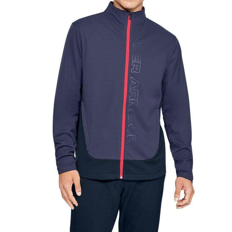 Men's Under Armour Storm Sports Jacket Navy Blue 1345468-497