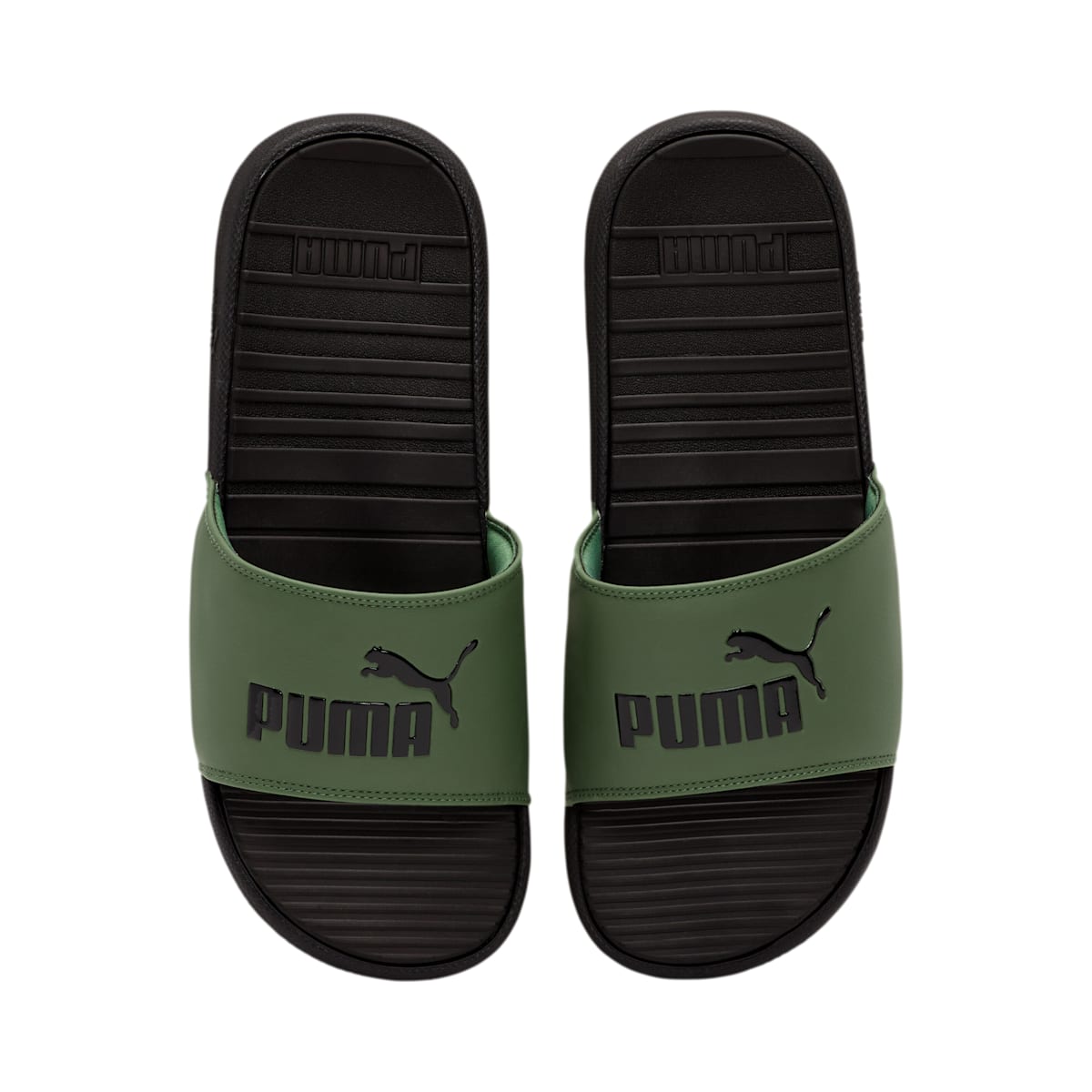 PUMA Cool Cat Slides 'Black Olivine' 371023-10