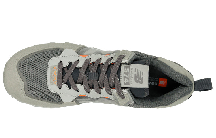 New Balance 574 CR Breathable Shock Absorption Wear-resistant Low Tops Gray ML574IBZ