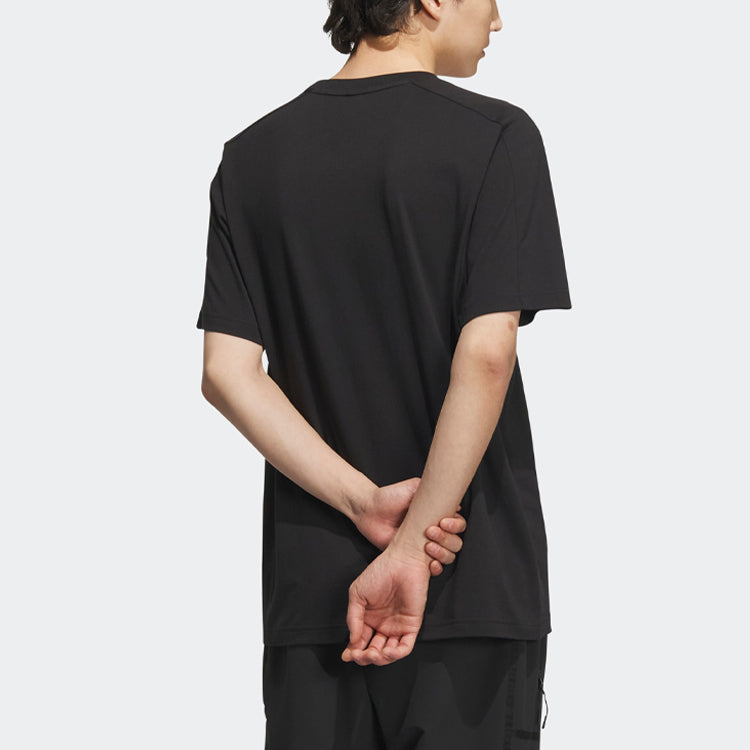 adidas Wuji Sportswear T-Shirts 'Black' IA8147