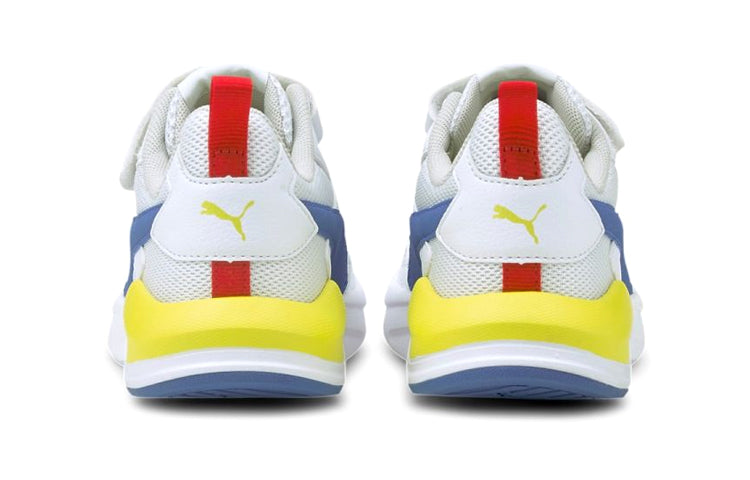 (PS) PUMA X-Ray Lite Sport Shoes White/Yellow 374395-11