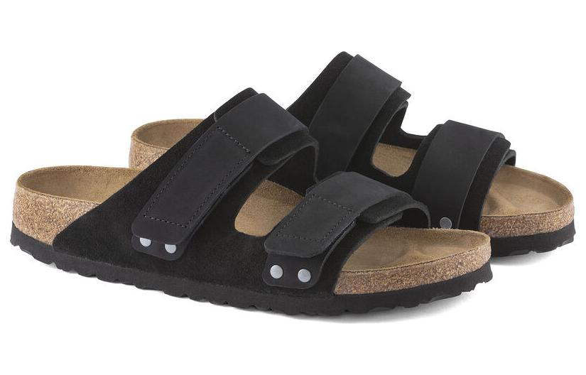 Birkenstock Uji Nubuck/Suede Leather 'Black' 1024810