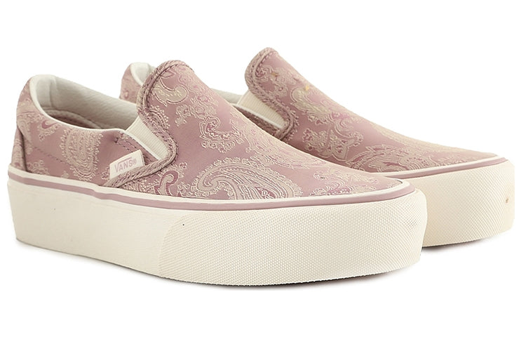 Vans Classic Slip-On Platform 'Satin Paisley - Mauve' VN00018EU82
