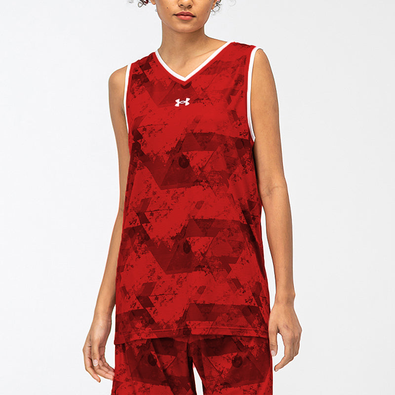Under Armour Basketball Jerseys 'Red' 21500108-600